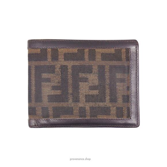 🔴 Fendi Bifold Wallet - FF Zucca - Picture 1 of 9